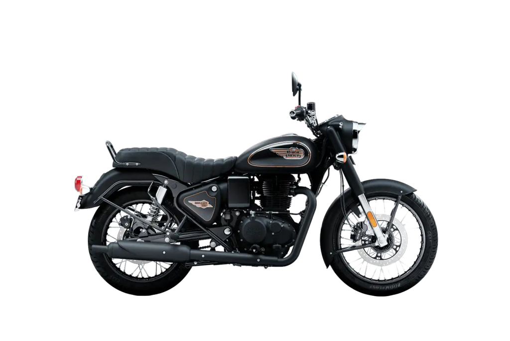 Bullet 350 — black gold