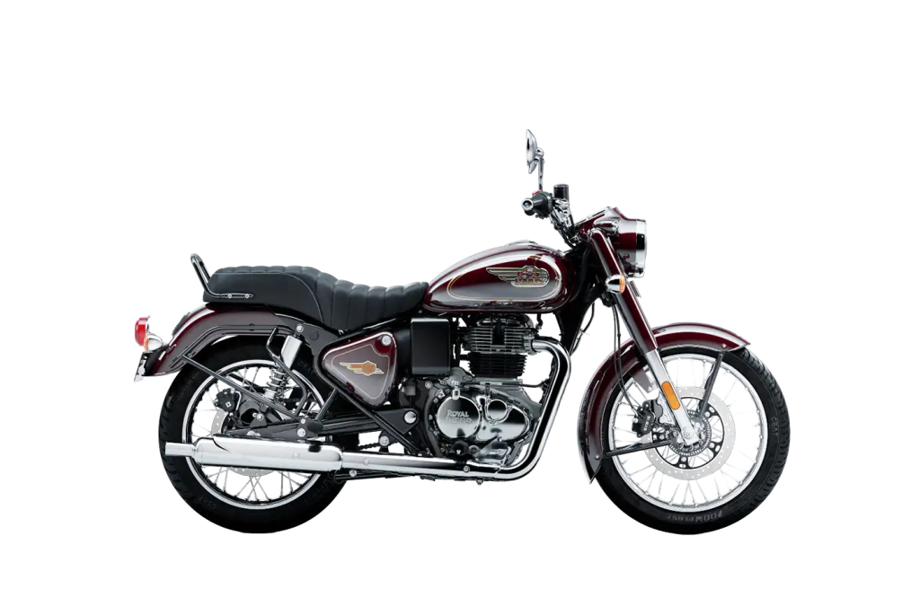 Bullet 350 — maroon