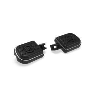 BLACK DELUXE PILLION FOOTPEGS
