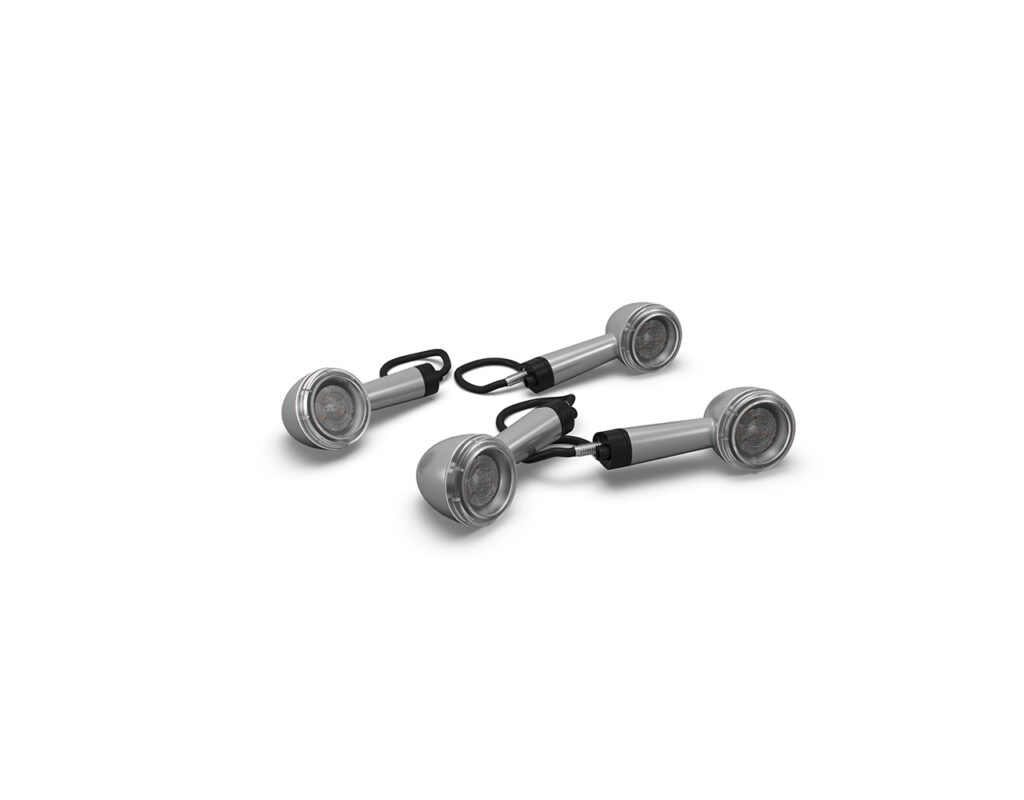 INDICATEURS LED ARGENT