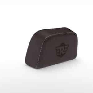 PASSENGER BACKREST PAD,BROWN NEW, BULLET 350