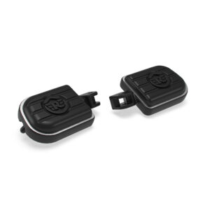Black Deluxe Rider Footpegs
