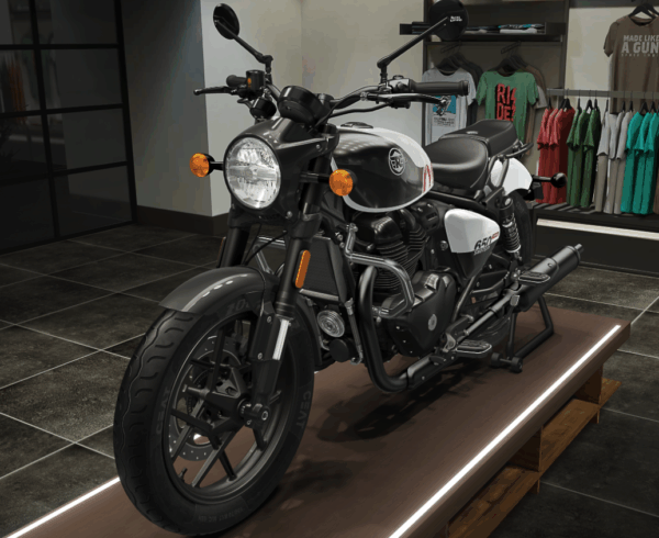 SILVER COMPACT ENGINE GUARD - Image 2