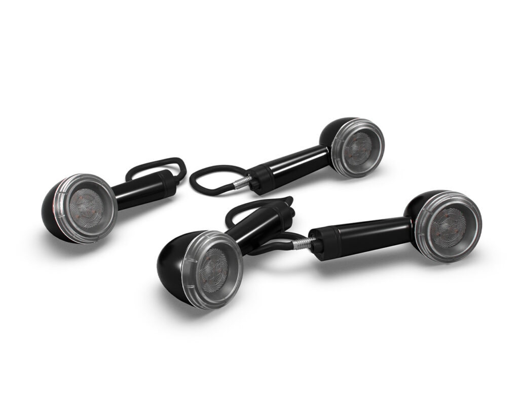 Indicateurs LED Noirs