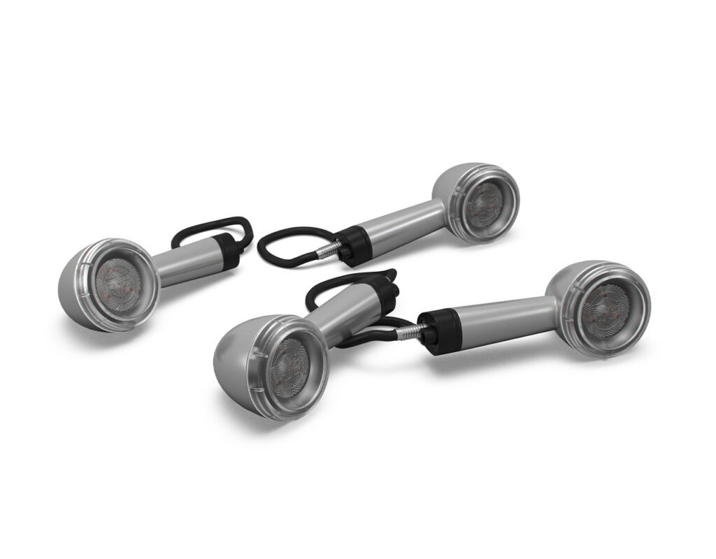 Indicateurs LED Argentés