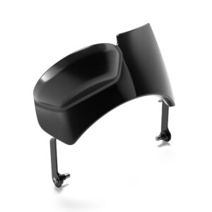 Halcyon Black Painted Instrument Cowl