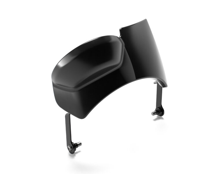 Halcyon Black Painted Instrument Cowl