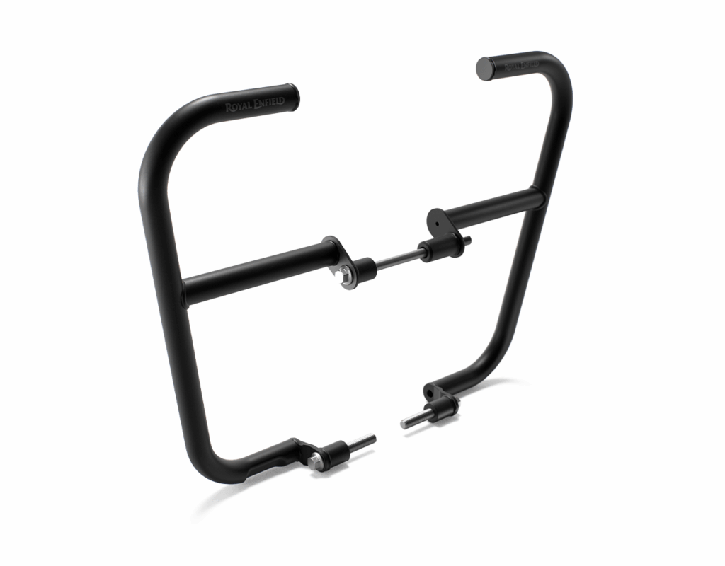 Grandes protections de moteur noires