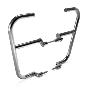 Silver Large Engine Guards