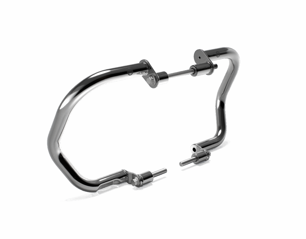 Protèges-moteur Compacts Argentés