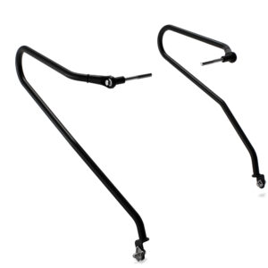 Black Soft Pannier Rails