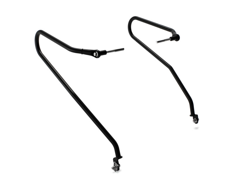 Supports de sacoches souples noirs