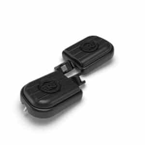 DELUXE FOOTPEG KIT, BLACK