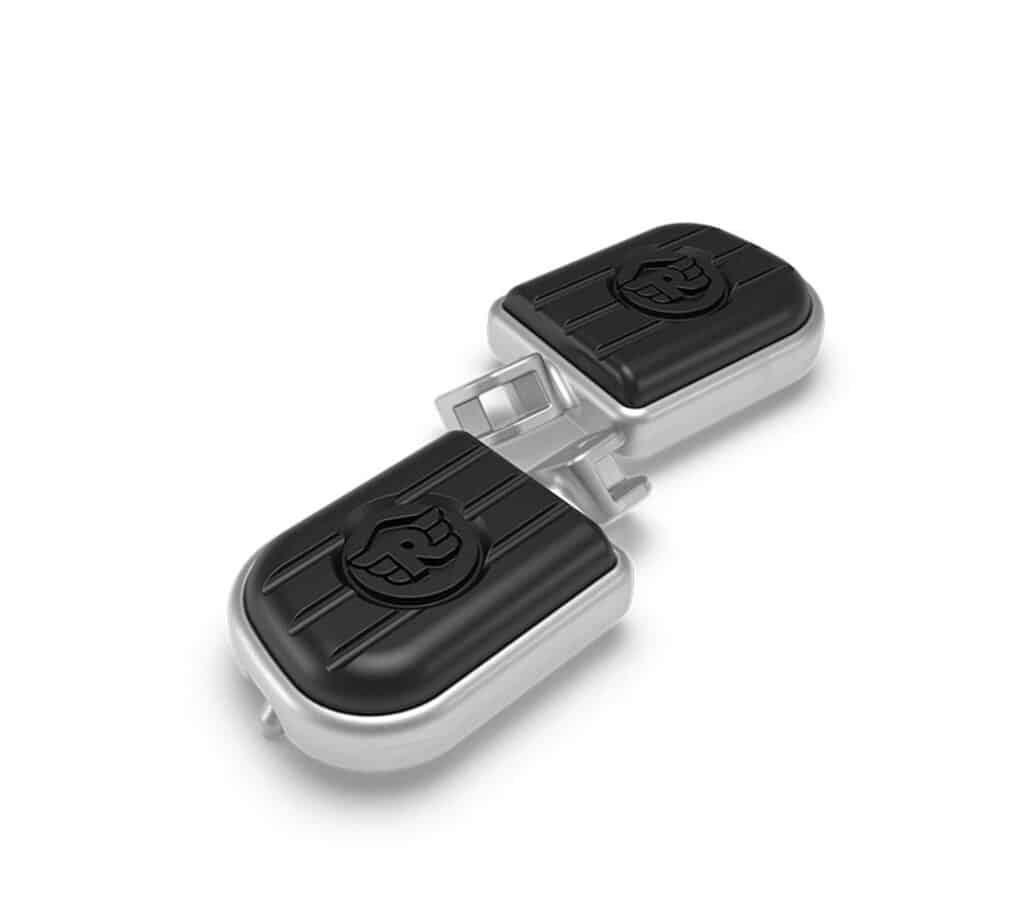 KIT REPOSE-PIEDS DELUXE, ARGENT