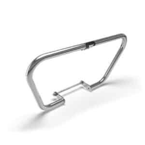 TRAPEZIUM ENGINE GUARD, SILVER