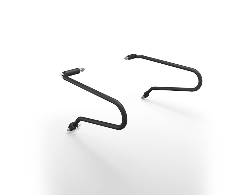 BLACK SOFT PANNIER RAILS